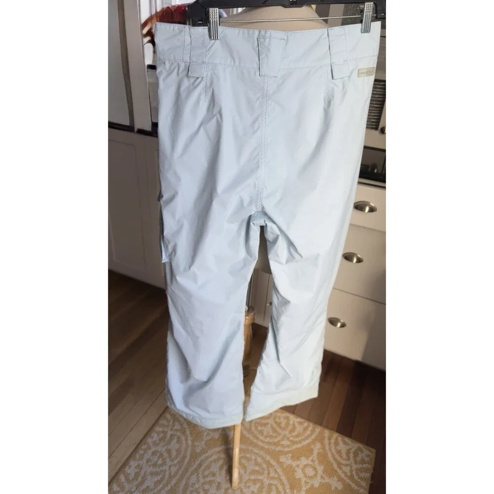 Helly Hansen Tech Style In Motion Ski Pant Gray Vented Snow Ski Performance Sz L